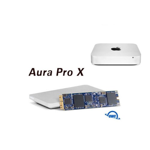 OWC Aura Pro X2 240GB / 480GB / 1TB / 2TB SSD Kit (2014 맥미니용 SSD, NVMe PCIe 타입)
